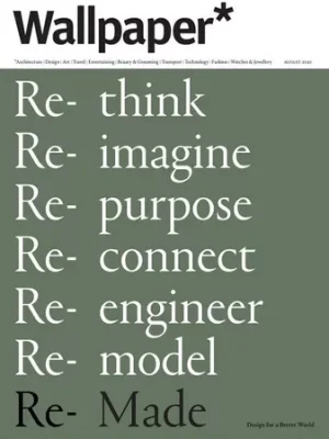 Revista Wallpaper  08/20. Diseño, Arquitectura. En Inglés