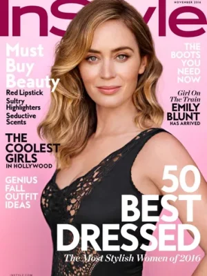 Revista In Style Noviembre 2016 En Inglés