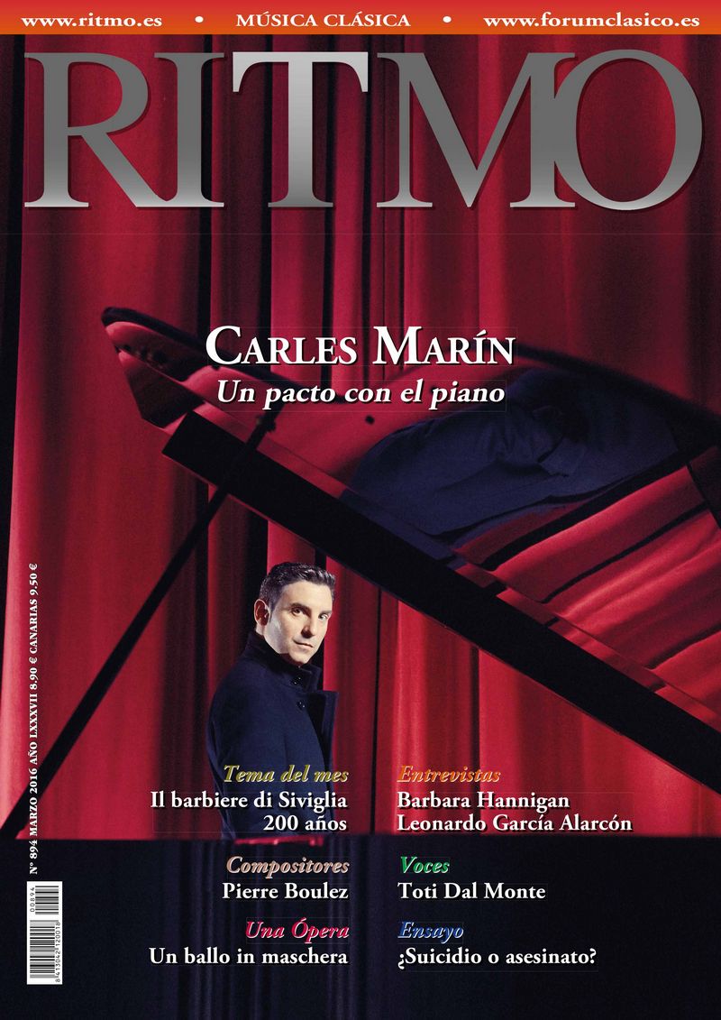Revista Ritmo – Marzo 2016. Revista De Música Clásica