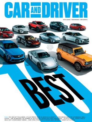 Revista Car And Driver | Enero 2022 | En Inglés