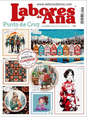 Revista Labores De Ana, Punto De Cruz #294