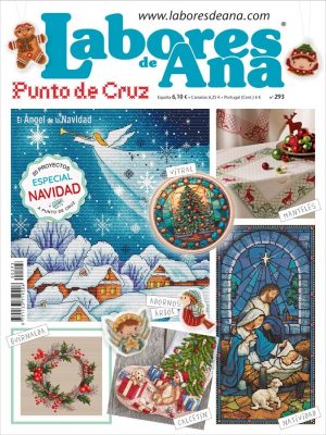 Revista Labores De Ana, Punto De Cruz #293