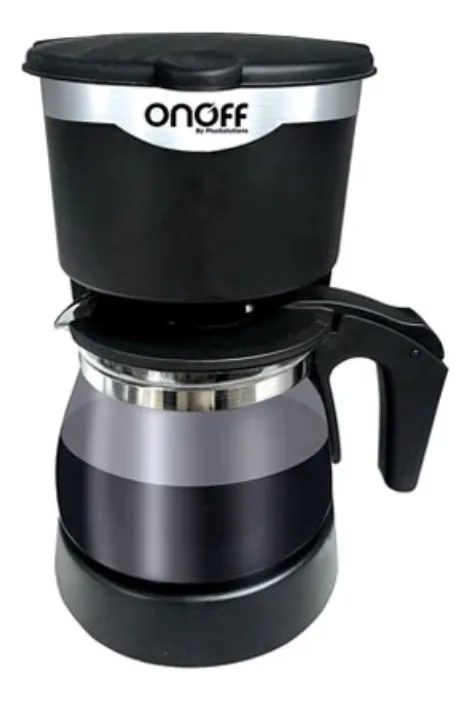 Cafetera Negra 650ml - Onoff