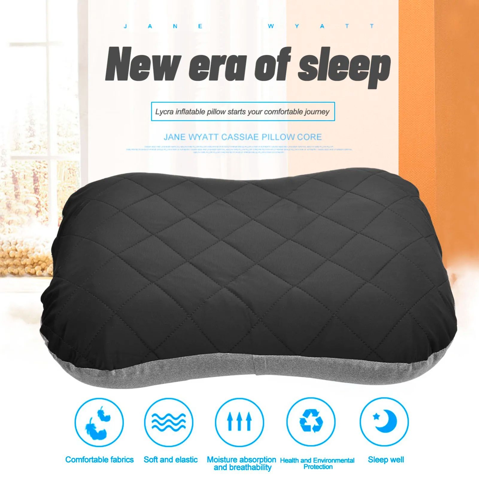 Almohada Plegable Inflable - Imagen 3
